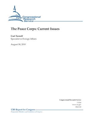 The Peace Corps: Current Issues