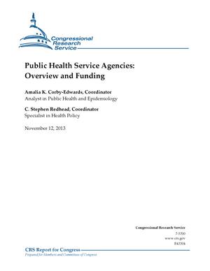 Public Health Service Agencies: Overview and Funding