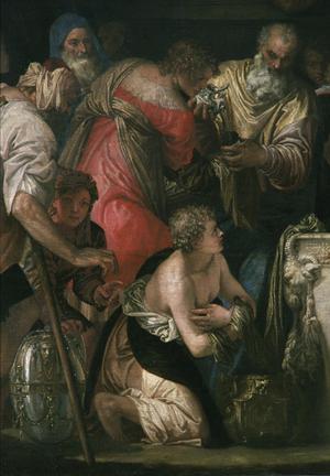 Primary view of object titled 'The Annointment of David'.