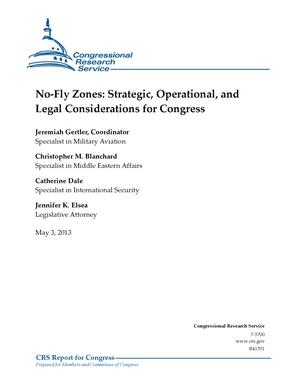 No-Fly Zones: Strategic, Operational, and Legal Considerations for Congress