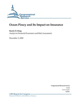 Primary view of object titled 'Ocean Piracy and Its Impact on Insurance'.
