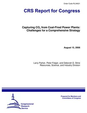 Capturing CO2 from Coal-Fired Power Plants: Challenges for a Comprehensive Strategy