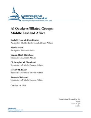 Al Qaeda-Affiliated Groups: Middle East and Africa
