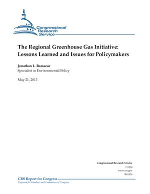 The Regional Greenhouse Gas Initiative: Lessons Learned and Issues for Policymakers