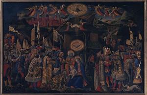 Primary view of object titled 'Adoration of the Magi'.