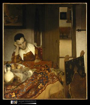 Primary view of A Maid Asleep
