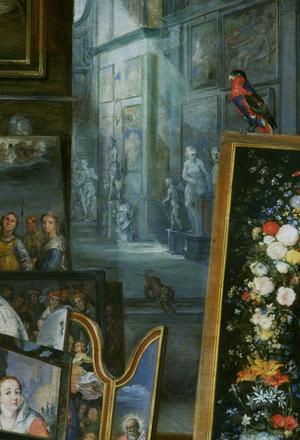 Primary view of object titled 'Allegory of Sight (figures by RUBENS)'.