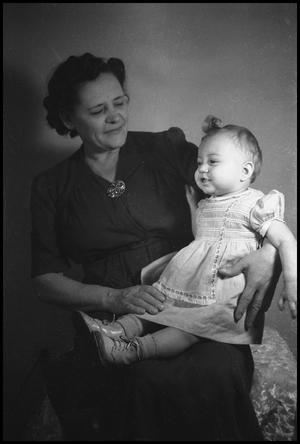 [Mary and her granddaughter Jacquelene, 3]