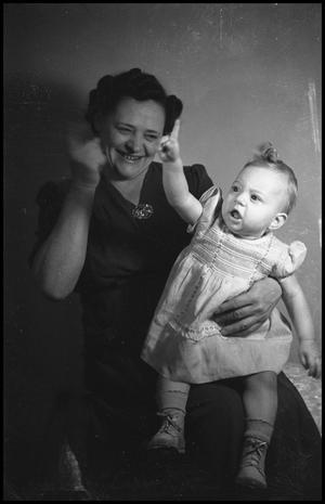 [Mary and her granddaughter Jacquelene, 6]
