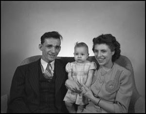 [William and Esther Krent with their daughter, 2]
