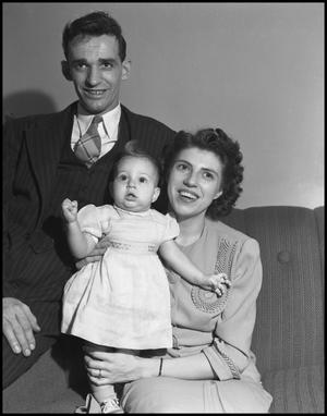 [William and Esther Krent with their daughter, 10]