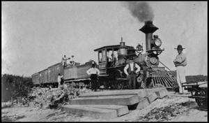 [The first train at the Gainesville, Texas station, 2]