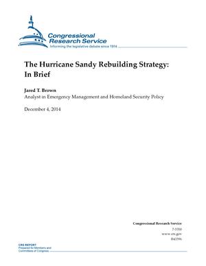 The Hurricane Sandy Rebuilding Strategy: In Brief