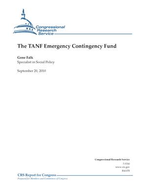 The TANF Emergency Contingency Fund