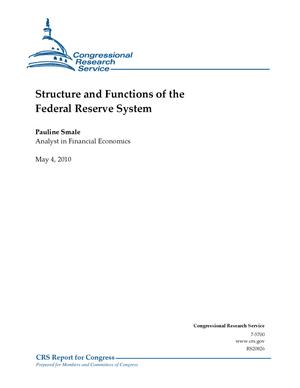 Structure and Functions of the Federal Reserve System