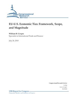 EU-U.S. Economic Ties: Framework, Scope, and Magnitude