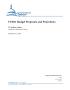 Report: FY2011 Budget Proposals and Projections