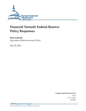 Financial Turmoil: Federal Reserve Policy Responses