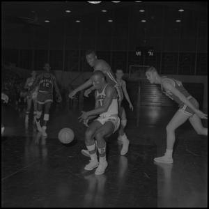 [Basketball Game, NT vs Bradley University, February 8, 1962]