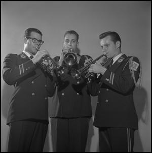 [North Texas State University band, Trumpet Trio]