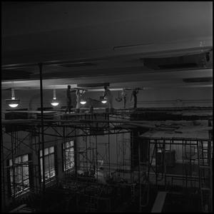 [Workmen in the Auditorium, Auditorium Building, ca. 1961, 2]