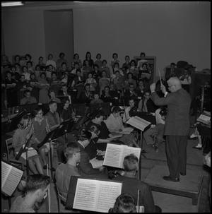 [Conductor with his orchestra, 2]