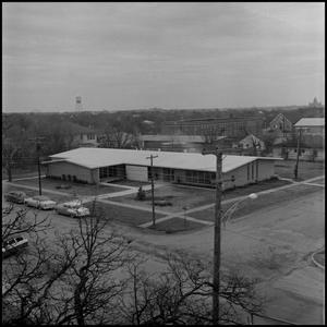 [Aerial view of the Baptist Student Union[