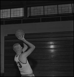[Varsity basketball player Wayne Hopkins]