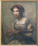 Thumbnail image of item number 1 in: 'Young Woman Artist with a Palette in Her Hand'.
