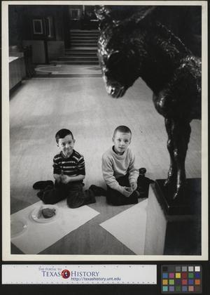 [Boys at Detroit Art Institute]