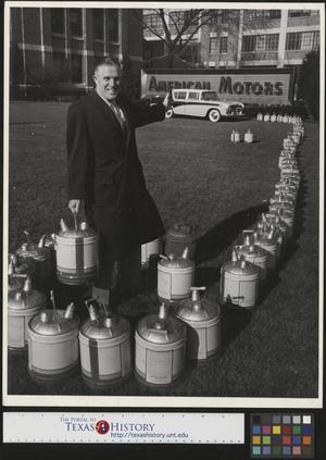 [Man with Gasoline at American Motors]