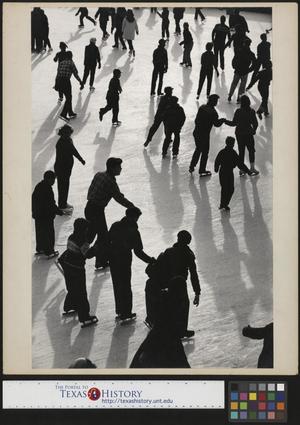 Primary view of object titled '[Ice Skating in New York City]'.