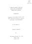 Thesis or Dissertation: A Study of Failure in First and Second Grade and Intervention Through…