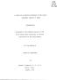 Thesis or Dissertation: A Study of In-Service Education in the Public Secondary Schools of Te…