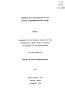Thesis or Dissertation: Prospects for Privatization of the Turkish Telecommunications System