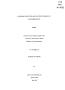 Thesis or Dissertation: Synthesis, Structure, and Solution Dynamics of Co₄(CO)₈(dmpe)(mu₄-PPh…