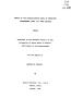 Thesis or Dissertation: Impact of Job Classification Level on Perceived Empowerment Level in …