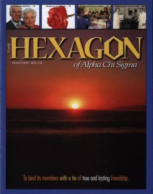 The Hexagon, Volume 104, Number 4, Winter 2013