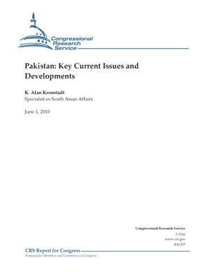 Pakistan: Key Current Issues and Developments