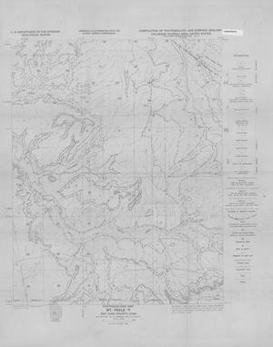 Primary view of object titled 'Photogeologic Map, Mt. Peale-11 Quadrangle, San Juan County, Utah'.