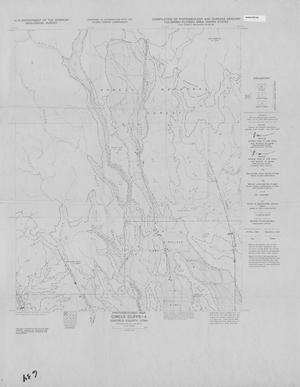 Primary view of object titled 'Photogeologic Map, Circle Cliffs-4 Quadrangle, Garfield County, Utah'.