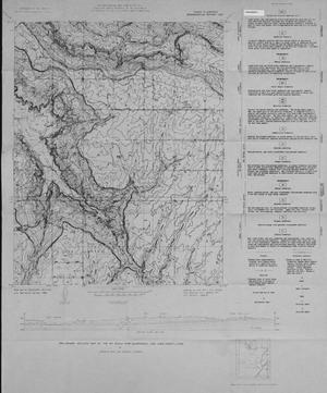 Primary view of object titled 'Preliminary Geologic Map of the Mount Peale 4 Southwest Quadrangle, San Juan County, Utah'.