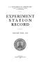 Primary view of Experiment Station Record, Volume 26, 1912