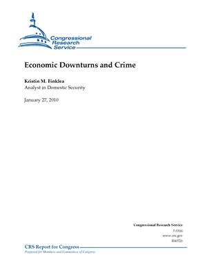 Economic Downturns and Crime