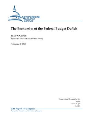 The Economics of the Federal Budget Deficit