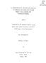 Thesis or Dissertation: An Investigation of Attitudes and Reactions of Preschool and School-A…