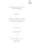 Thesis or Dissertation: Isolation and Characterization of Malic Enzyme from Ascaris suum