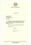 Primary view of [Letter from Laura Bush to Charles Francis, August 24, 2000]