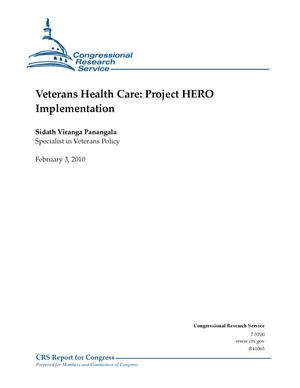 Veterans Health Care: Project HERO Implementation