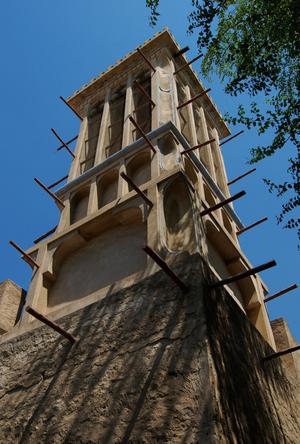 Windtower in Historic Bastakiya Neighborhood